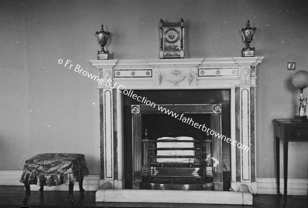 HERBERTSTOWN HOUSE DRAWING ROOM FIREPLACE